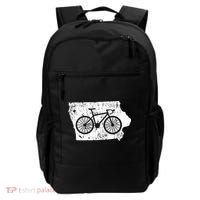 Iowa Home State Bike Cycling & Triathlon Gift Backpack thumb 0