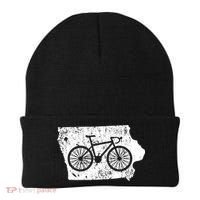 Iowa Home State Bike Cycling & Triathlon Gift Beanie thumb 0