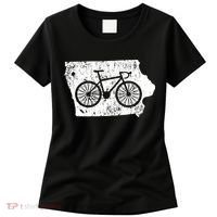 Iowa Home State Bike Cycling & Triathlon Gift Women's T-Shirt thumb 0