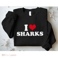 I Heart Sharks Sweatshirt thumb 2