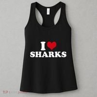 I Heart Sharks Women's Tank Top thumb 3