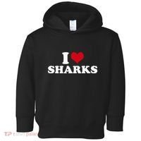 I Heart Sharks Toddler Hoodie thumb 0
