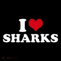 I Heart Sharks Tank Top thumb 6