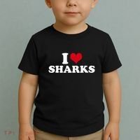 I Heart Sharks Toddler T-Shirt thumb 2