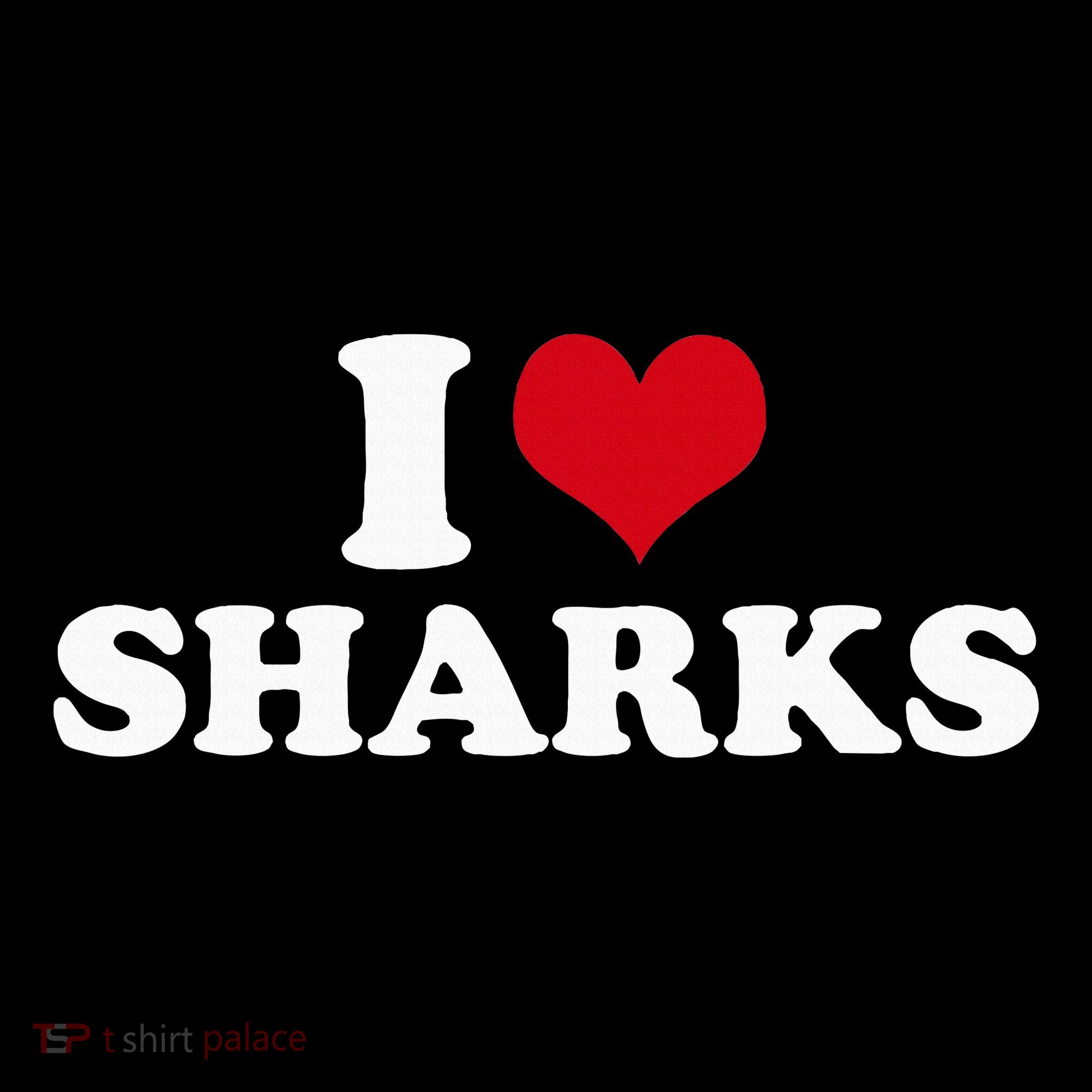 I Heart Sharks Toddler T-Shirt