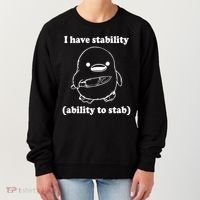 I Have Stability Ability To Stab Funny Women's Sweatshirt thumb 0