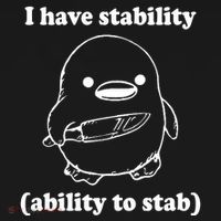 I Have Stability Ability To Stab Funny Polo thumb 3