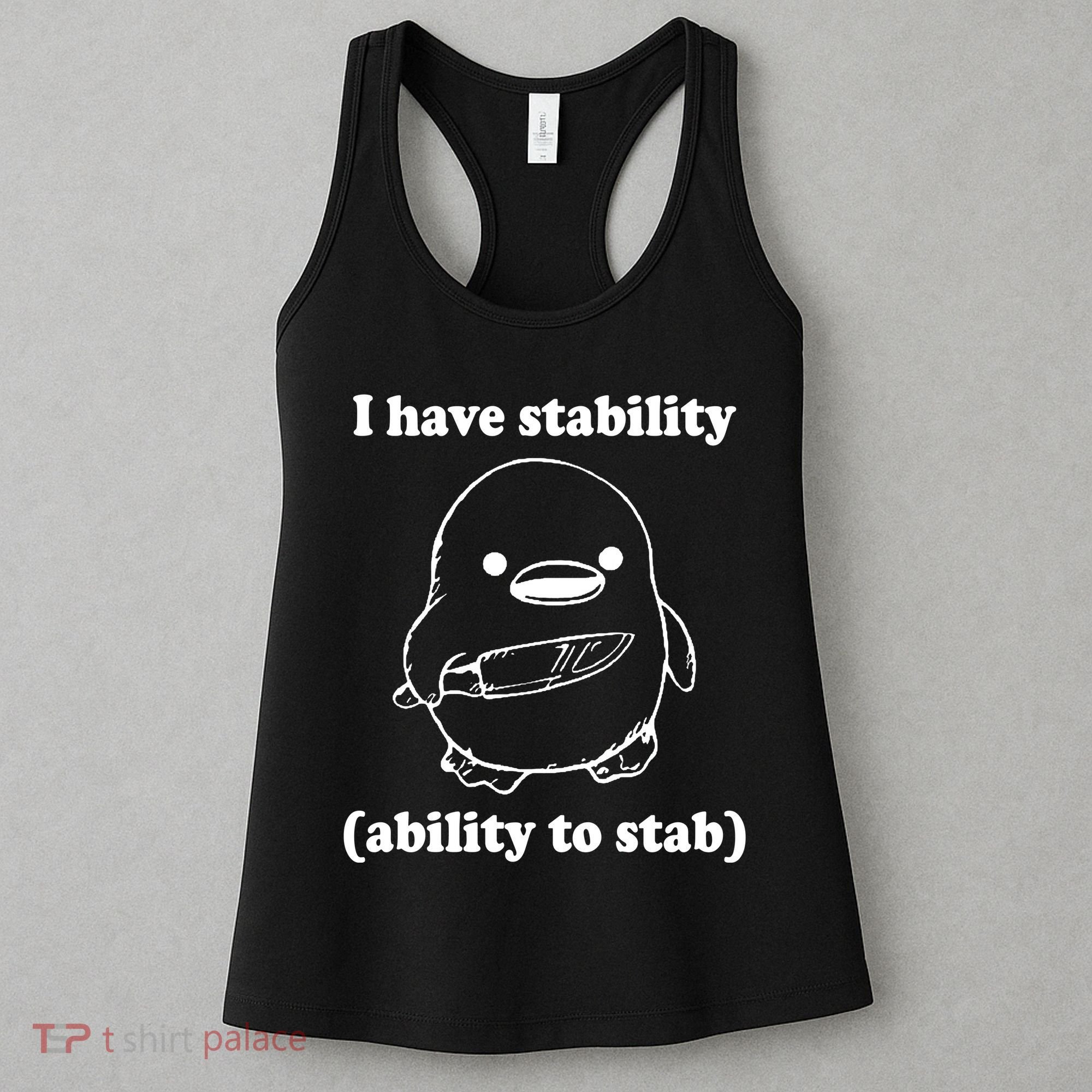 I Have Stability Ability To Stab Funny Women's Tank Top