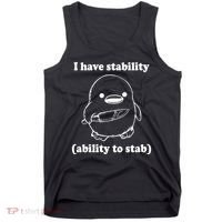 I Have Stability Ability To Stab Funny Tank Top thumb 0