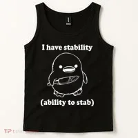 I Have Stability Ability To Stab Funny Tank Top thumb 2