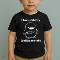 I Have Stability Ability To Stab Funny Toddler T-Shirt thumb 2