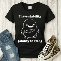 I Have Stability Ability To Stab Funny Women's T-Shirt thumb 3