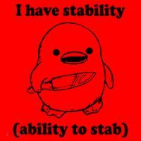 I Have Stability Ability To Stab Funny Santa Hat thumb 1