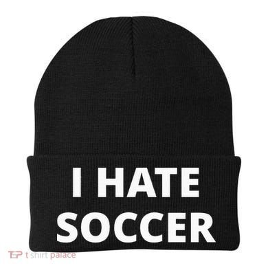 I Hate Soccer Beanie