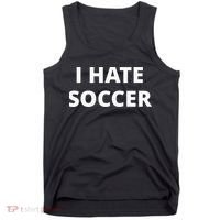 I Hate Soccer Tank Top thumb 0