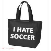I Hate Soccer Tote Bag thumb 3