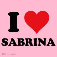 I Heart Sabrina First Name I Love Personalized Stuff Coaster thumb 2
