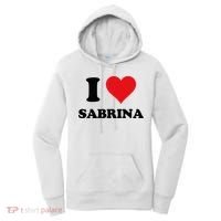 I Heart Sabrina First Name I Love Personalized Stuff Women's Hoodie thumb 0