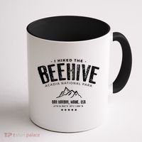 I Hiked The Beehive Trail Acadia National Park Gift Coffee Mug thumb 1