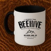I Hiked The Beehive Trail Acadia National Park Gift Coffee Mug thumb 2