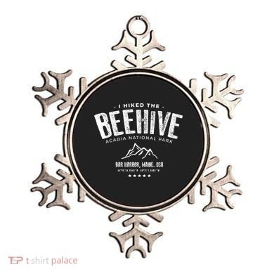 I Hiked The Beehive Trail Acadia National Park Gift Ornament