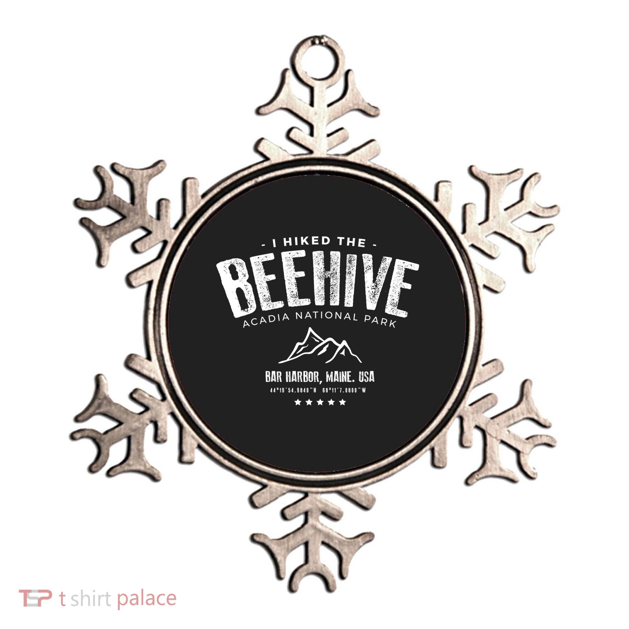 I Hiked The Beehive Trail Acadia National Park Gift Ornament