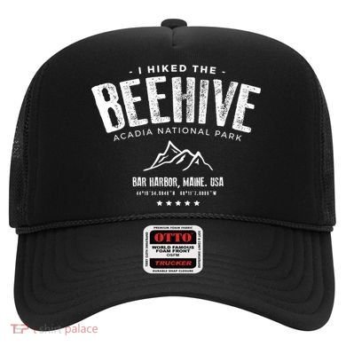 I Hiked The Beehive Trail Acadia National Park Gift Hat