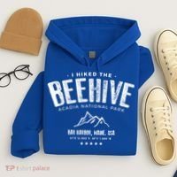 I Hiked The Beehive Trail Acadia National Park Gift Hoodie thumb 4