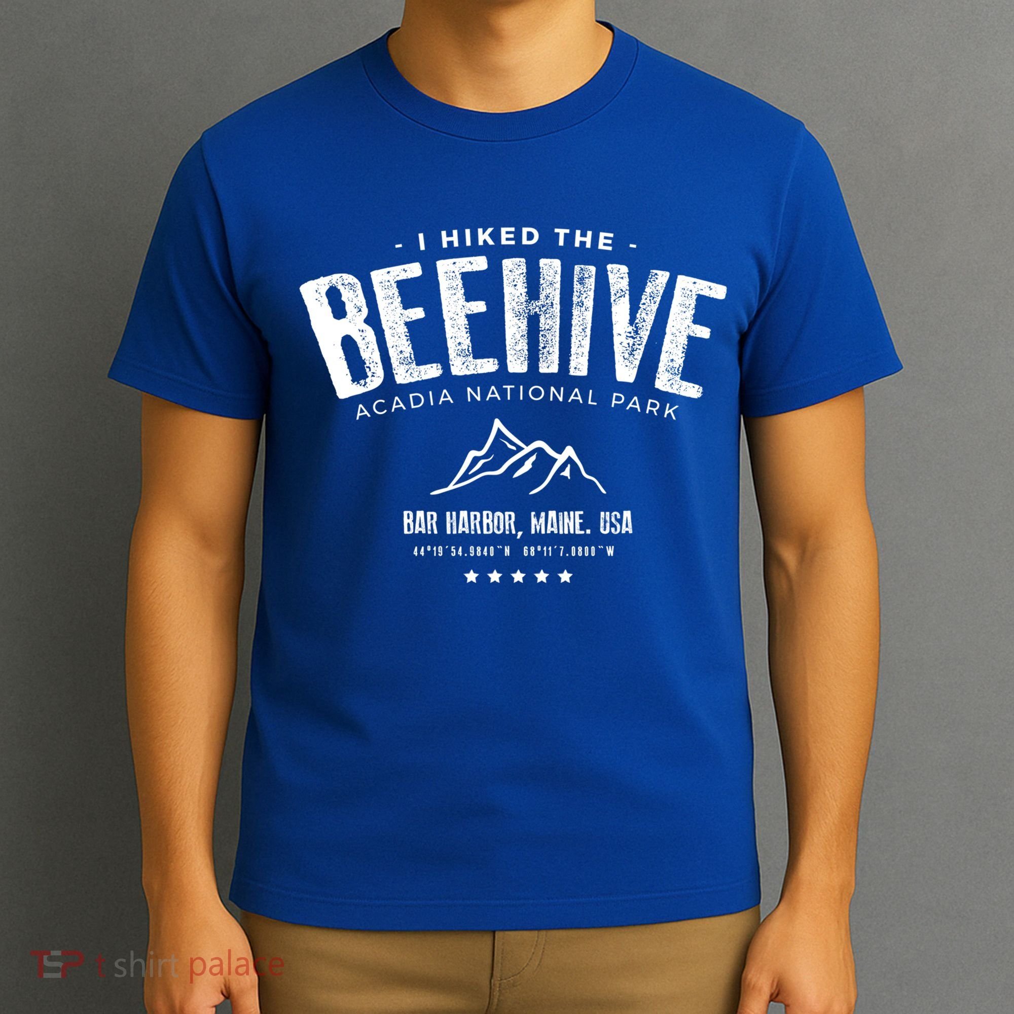 I Hiked The Beehive Trail Acadia National Park Gift T-Shirt