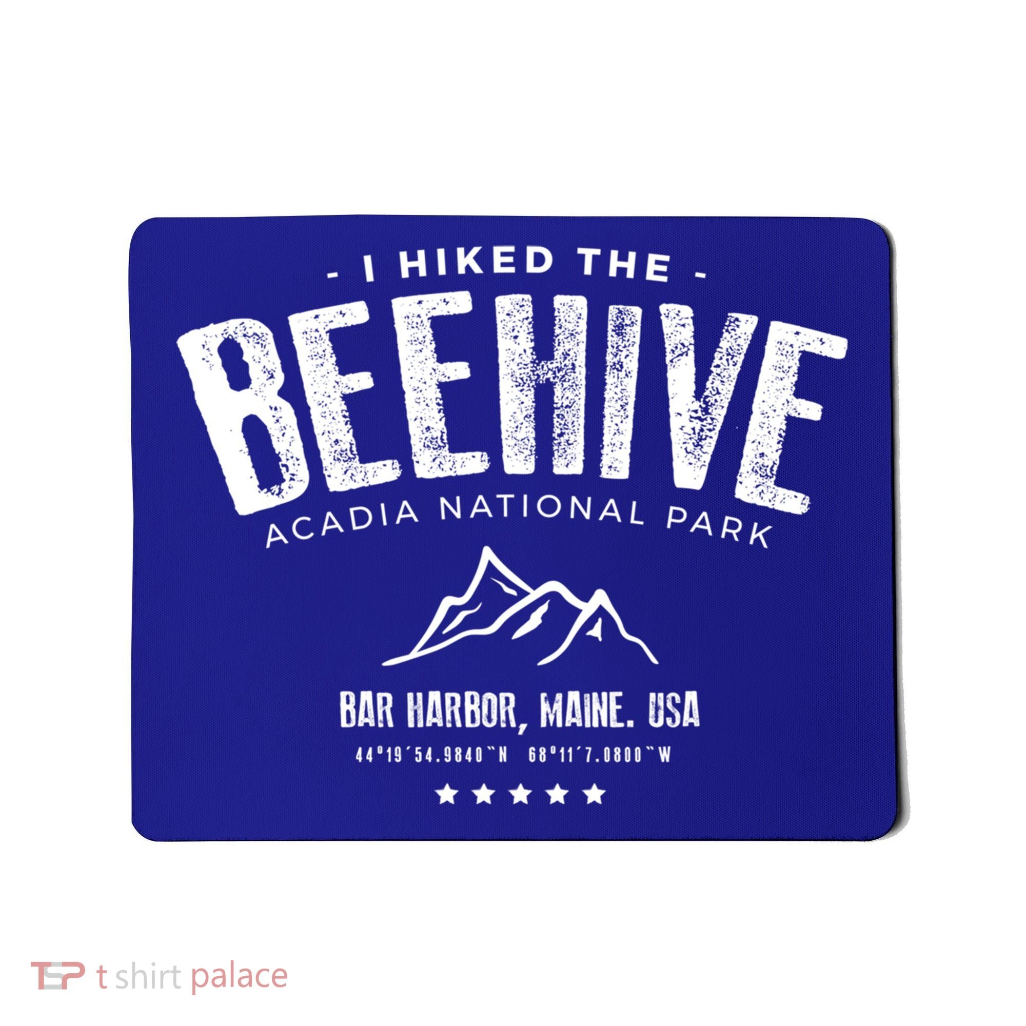 I Hiked The Beehive Trail Acadia National Park Gift Mousepad