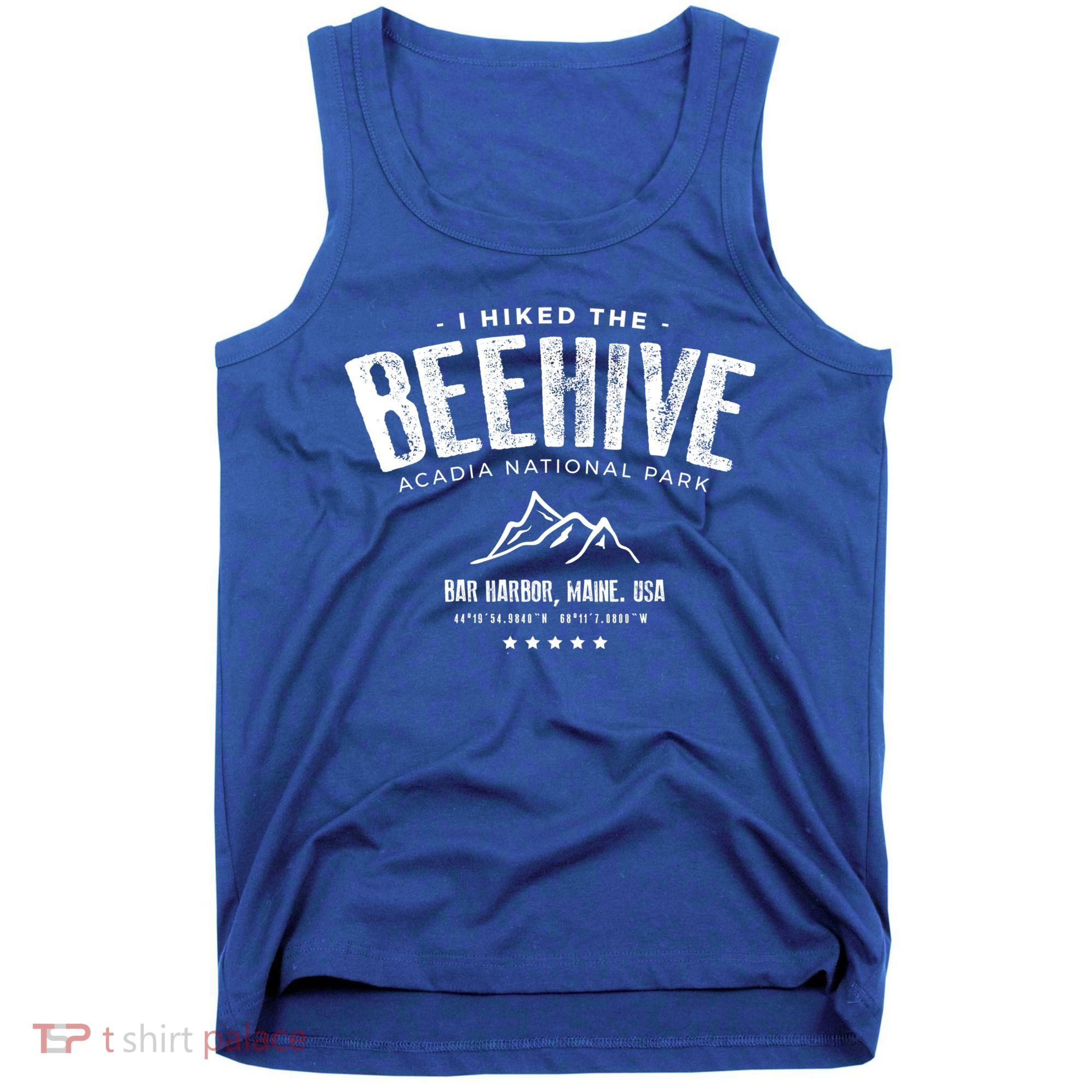 I Hiked The Beehive Trail Acadia National Park Gift Tank Top