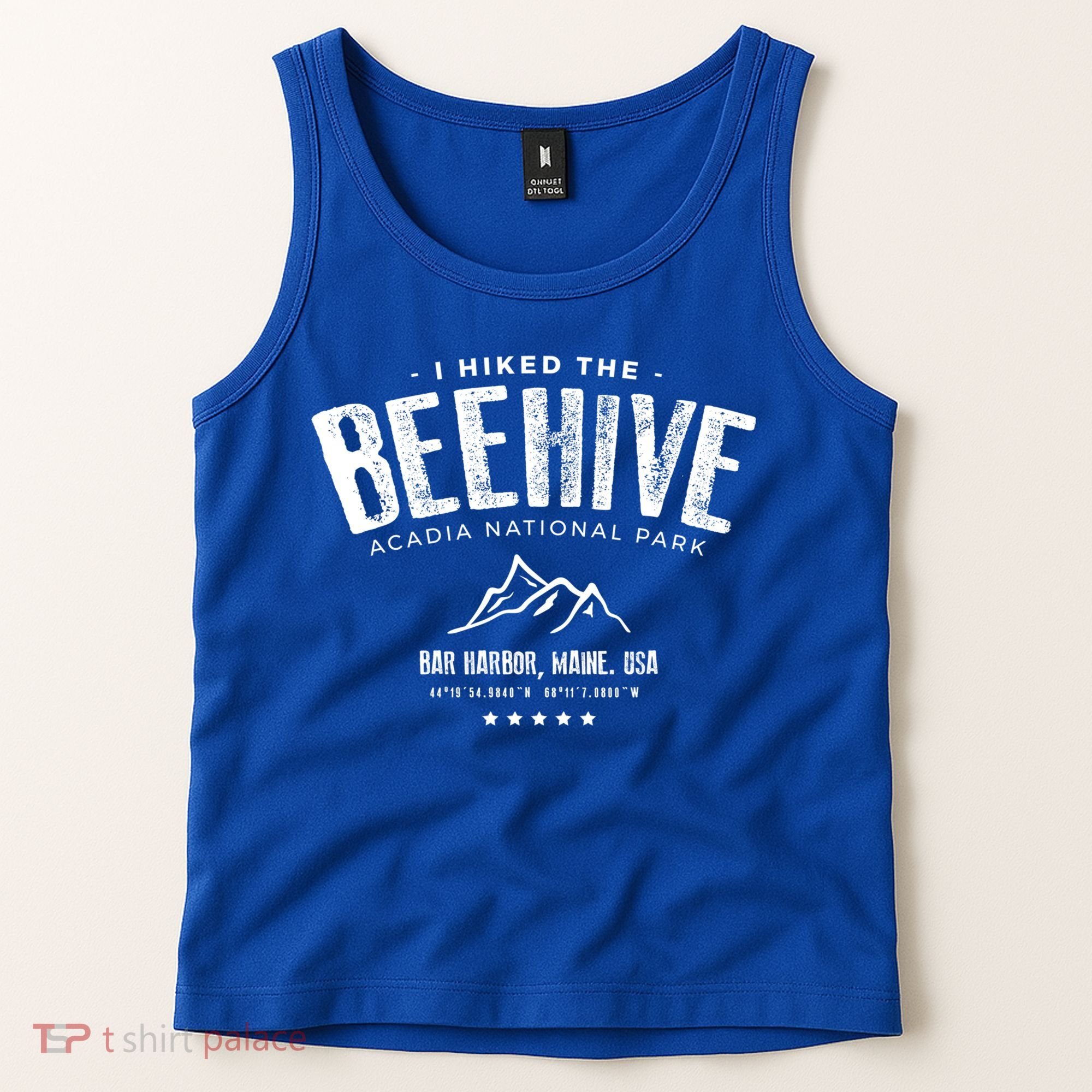 I Hiked The Beehive Trail Acadia National Park Gift Tank Top