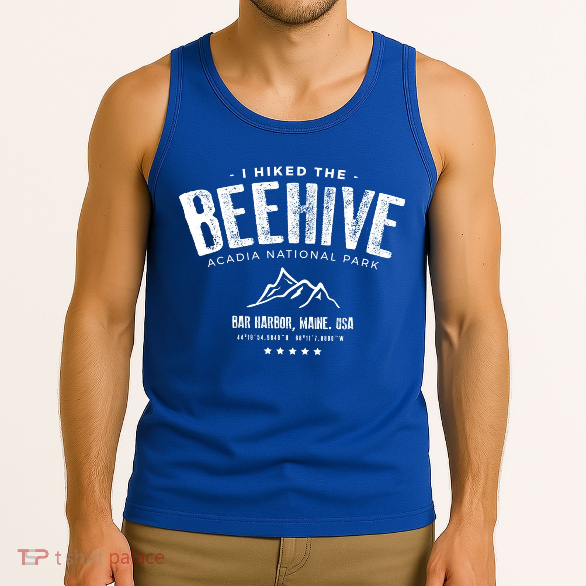 I Hiked The Beehive Trail Acadia National Park Gift Tank Top
