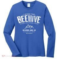 I Hiked The Beehive Trail Acadia National Park Gift Women's Long Sleeve Shirt thumb 0