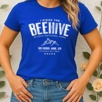 I Hiked The Beehive Trail Acadia National Park Gift Women's T-Shirt thumb 2