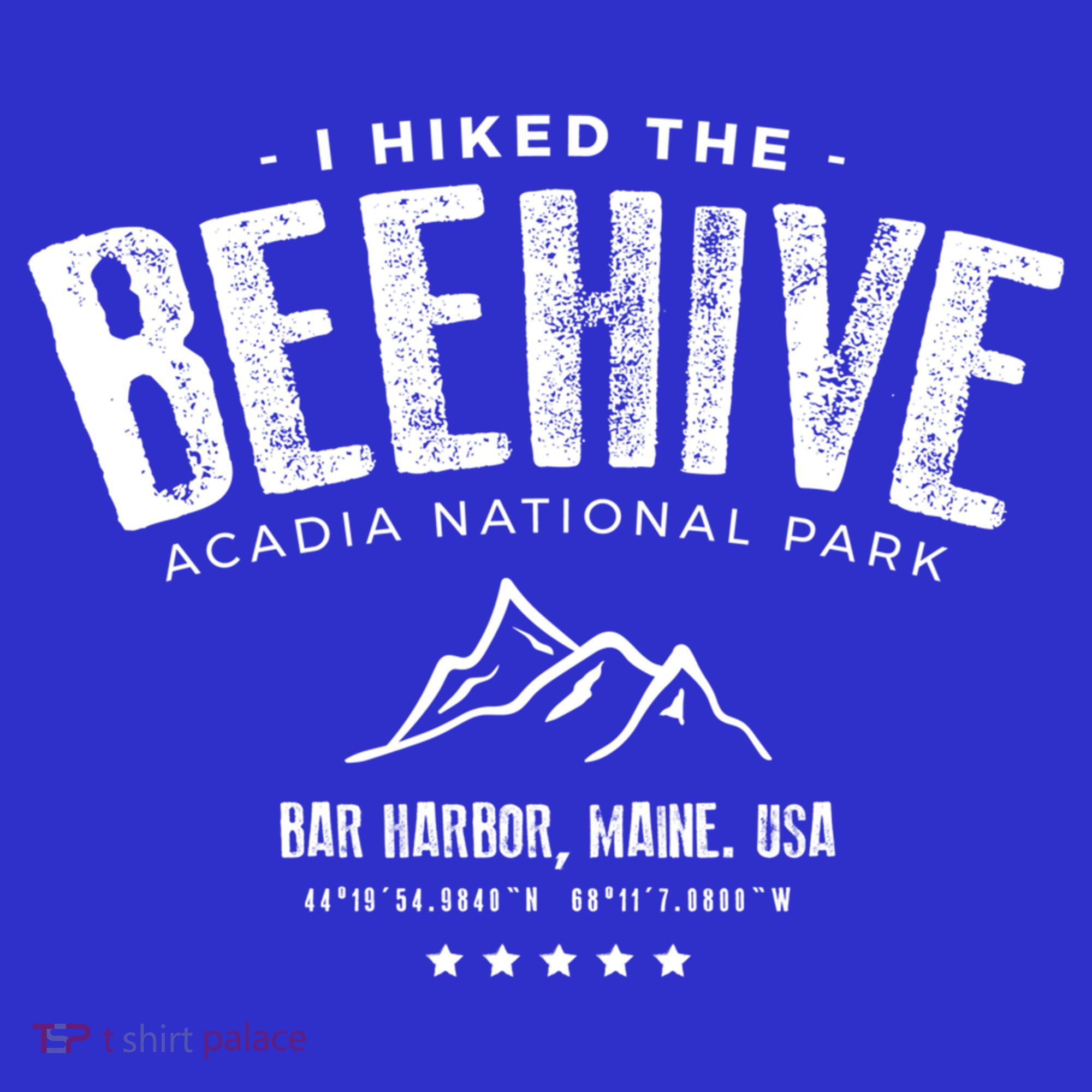 I Hiked The Beehive Trail Acadia National Park Gift Women's T-Shirt