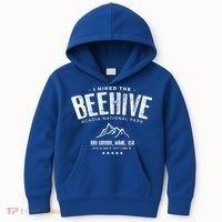 I Hiked The Beehive Trail Acadia National Park Gift Kids Hoodie thumb 0