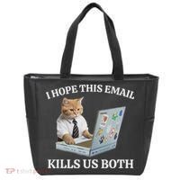 I Hope This Email Kills Us Both Tote Bag thumb 0