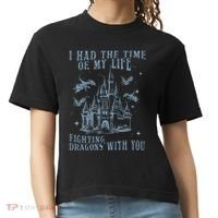 I Had The Time Of My Life Fighting Dragons With You Mythical Comfort Colors Boxy T-Shirt thumb 0