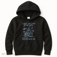 I Had The Time Of My Life Fighting Dragons With You Mythical Kids Hoodie thumb 0