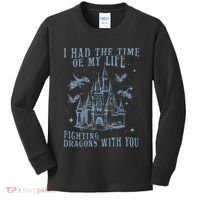 I Had The Time Of My Life Fighting Dragons With You Mythical Kids Long Sleeve Shirt thumb 0