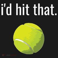 Id Hit That Tennis Shirts Funny Tennis Gift T-Shirt thumb 7