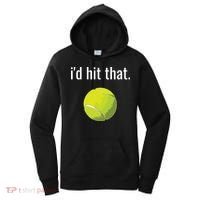 Id Hit That Tennis Shirts Funny Tennis Gift Women's Hoodie thumb 0