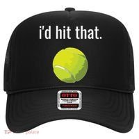 Id Hit That Tennis Shirts Funny Tennis Gift Hat thumb 0