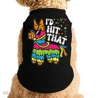 Id Hit That Pinata Cinco De Mayo Funny Fiesta 5 De Mayo Doggie Tank thumb 0