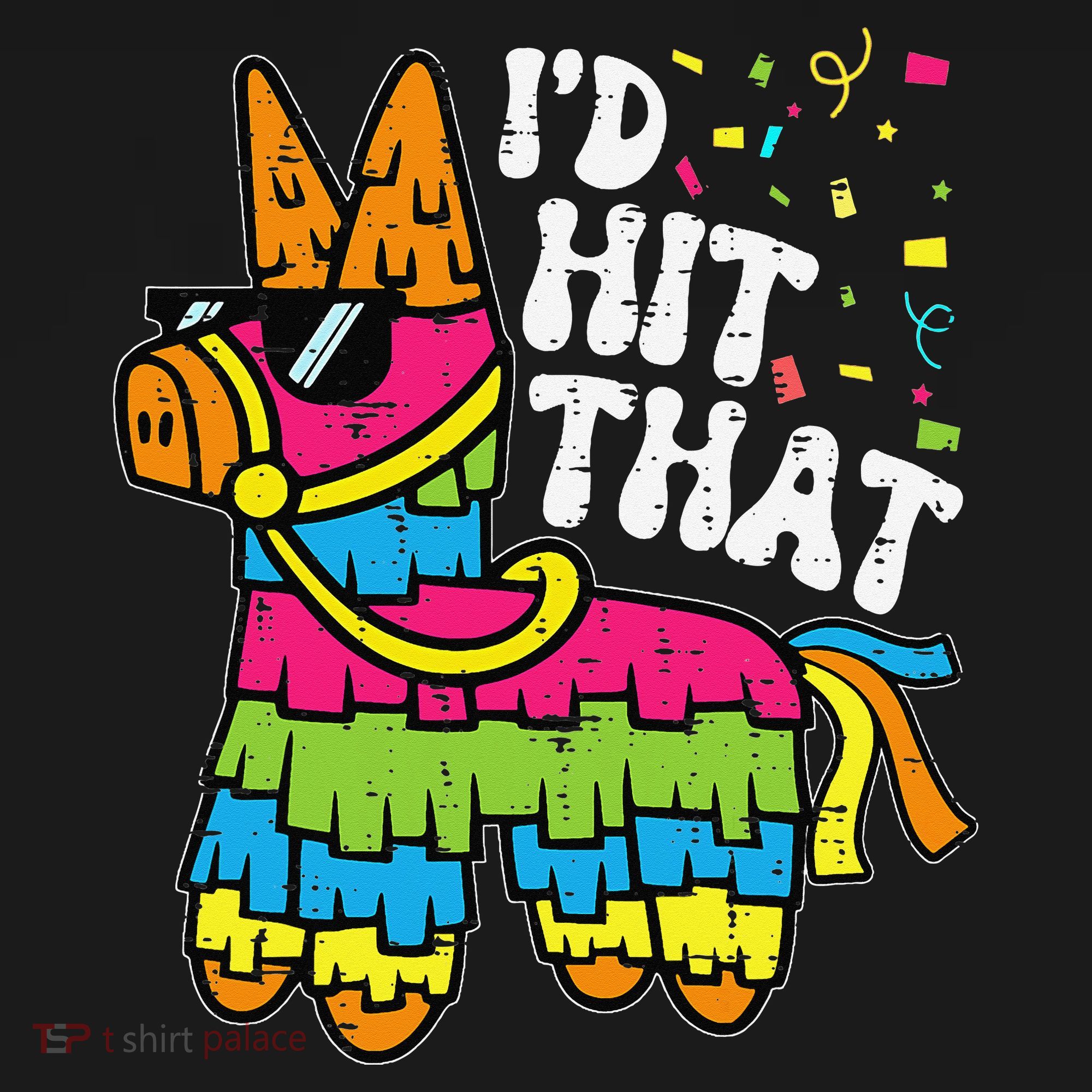Id Hit That Pinata Cinco De Mayo Funny Fiesta 5 De Mayo Women's Hoodie