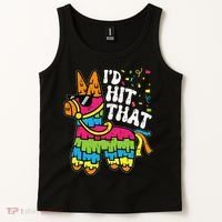 Id Hit That Pinata Cinco De Mayo Funny Fiesta 5 De Mayo Tank Top thumb 2