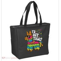 Id Hit That Pinata Cinco De Mayo Funny Fiesta 5 De Mayo Tote Bag thumb 2