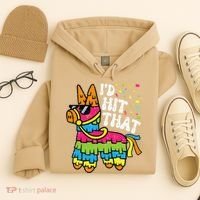 Id Hit That Pinata Cinco De Mayo Funny Fiesta 5 De Mayo Hoodie thumb 4