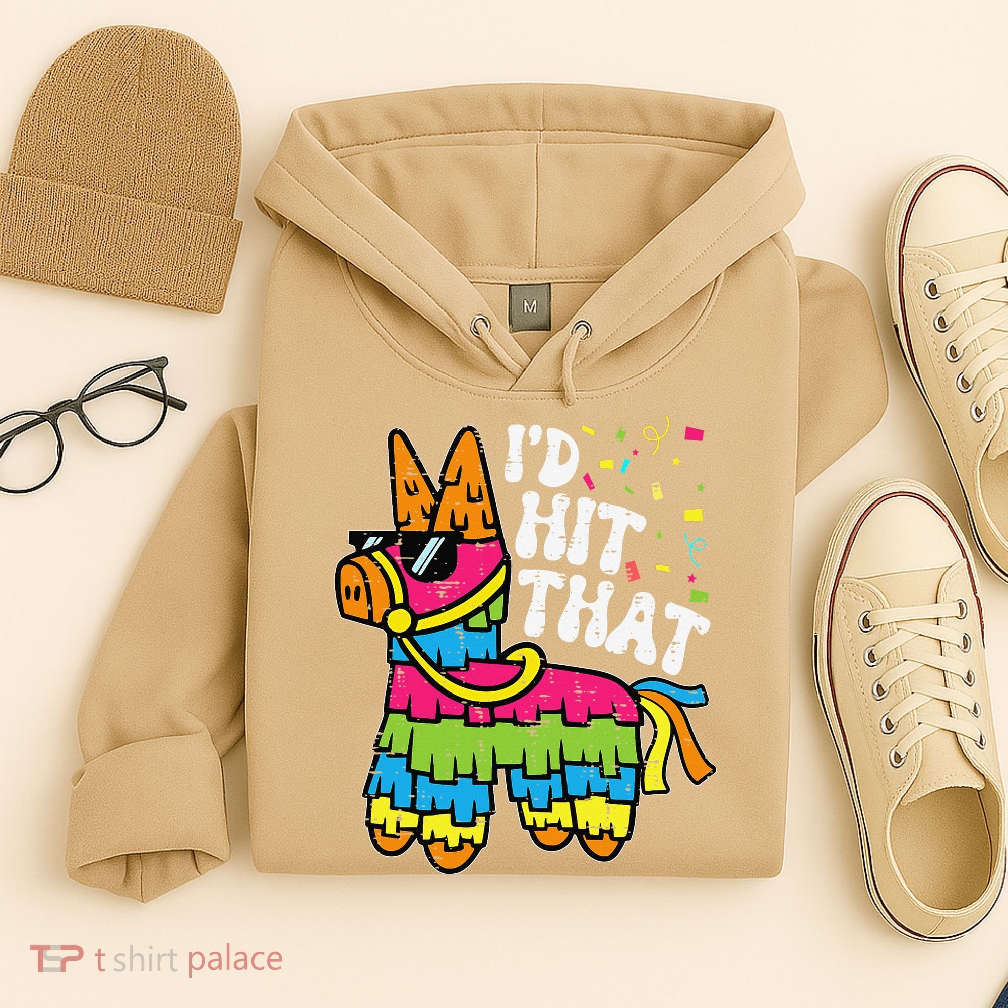 Id Hit That Pinata Cinco De Mayo Funny Fiesta 5 De Mayo Hoodie